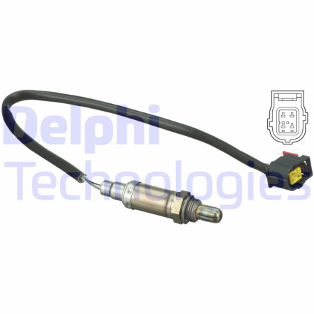 Sonda lambda 485mm  MERCEDES C W204 CLS C218 CHRYSLER 300C ASPEN GRAND VOYAGER V NEON II PT CRUISER SEBRING VOYAGER IV VOYAGER V DODGE CARAVAN 1.6-8.3 10.95- DELPHI ES10882-12B1