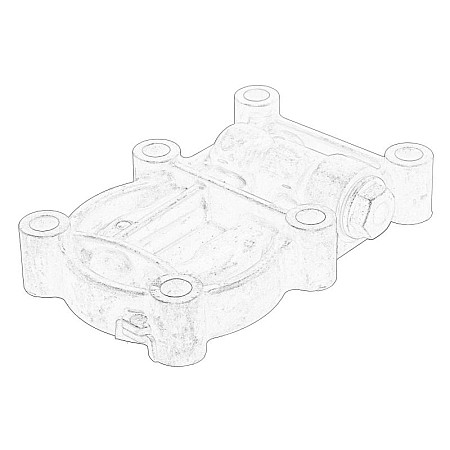 Garnitura pompa de ulei la transmisie manuala Oil pump housing cover old type SCANIA OE SCANIA SCA1790588