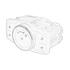 Comutator, far Light switch FORD MONDEO V RANGER FORD USA FUSION MUSTANG 04.11- OE FORD 2013863