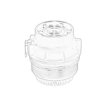 Locas filtru ulei Carcasa ulei TOYOTA AURIS COROLLA IQ URBAN CRUISER VERSO S YARIS 1.4D 08.05- OE TOYOTA 15650-33010