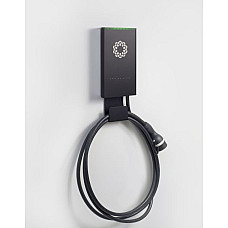Dispozitiv de incarcare ca, vehicul electric AC charger Wall-mount charger Enelion Stilo phases quantity: 3 22kW colour: neagra cable type 2 Enelion Stilo 22kW Black ENELION ST-32-3-B-7-C-50-0-00