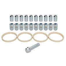 Trusa de montare a jantei de aliaj Fitting kit O 76x671 N STAR M12x15 + STAR TOOL K19 1 kit / 4 wheels - B/N qty 20 MAK MAK 8000000337