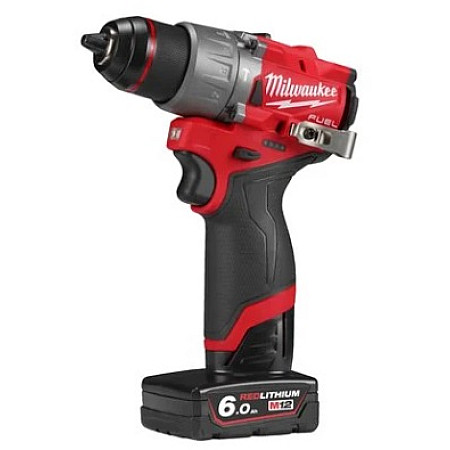 Perforatoare Burghiu-urubelnia sursa de alimentare: pe baterii tip: subcontact in set M12 FPD2-602X 15-10mm tensiune: 12V cuplu maxim: 45Nm numar de baterii: 2 6 Ah Li-Ion MILWAUKEE 4933479870