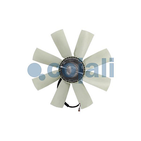Ventilator, radiator Fan clutch with fan 748mm number of blades: 8 number of pins: 2 SCANIA 3 BUS F K K BUS N BUS PGRT DC09.108-OSC11.03 01.91- COJALI 7075402COJ