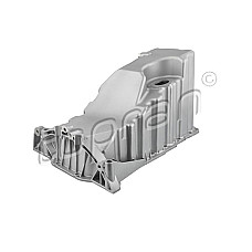 Baie de ulei with sensor hole aluminium VW AMAROK 2.0D 09.10- HANS PRIES HP118 124