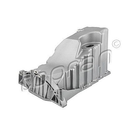 Baie de ulei with sensor hole aluminium VW AMAROK 2.0D 09.10- HANS PRIES HP118 124