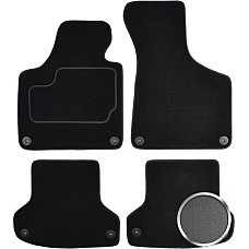 Covoras podea textil Floor mats Velours 4 pcs front/rear set colour grey AUDI A3 05.03-08.12 Saloon for 3-door version MAMMOOTH MMT A041 AUD75 PRM 02