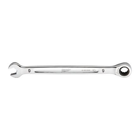 Chei Wrench combination / ratchet with a ratchet 12-angle / Hexagonal metric size: 9 mm MILWAUKEE 4932471502
