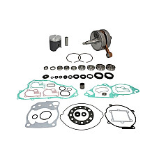 Set reparare de arbore cotit Kit reparatie motor tlok STD un set garnituri cu rulment cutie viteze lagar piston pompa apa si kit HONDA CR 250 1997 2001 CHEIE RABBIT WR101 014
