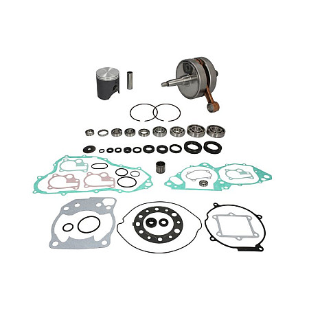 Set reparare de arbore cotit Kit reparatie motor tlok STD un set garnituri cu rulment cutie viteze lagar piston pompa apa si kit HONDA CR 250 1997 2001 CHEIE RABBIT WR101 014