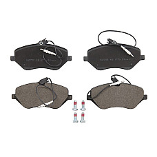 Set placute de frana Fata cu senzor de uzura integrat cu suplimente CITROEN C5 III C6 FORD USA FREESTYLE PEUGEOT 407 607 2.0D-3.0 02.00- BRECK 24133 00 701 10