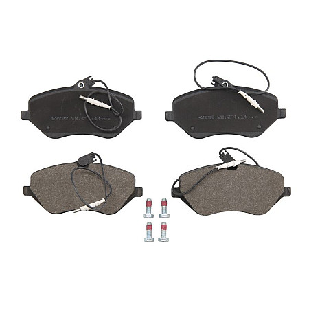 Set placute de frana Fata cu senzor de uzura integrat cu suplimente CITROEN C5 III C6 FORD USA FREESTYLE PEUGEOT 407 607 2.0D-3.0 02.00- BRECK 24133 00 701 10