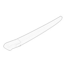 Brat ghidaj, stergator parbriz Bratul / capacul stergatorului Spate CITROEN C5 II SIKMA ZADNI CAST 09.04-09.08 OE PEUGEOT 6429Z4