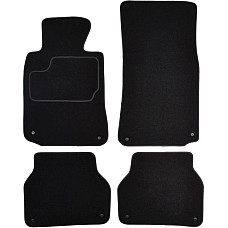 Covoras podea textil Floor mats Velours 4 pcs front/rear set colour neagra BMW 5 E39 09.95-05.04 Saloon MAMMOOTH MMT A041 BM150 PRM 01