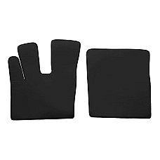 Covor compartiment picioare F-CORE driver + passenger quantity per set 2 szt. material - eco-leather plain colour - neagra DAF XF 105 XF 106 10.12- F-CORE F-CORE FM03 BLACK