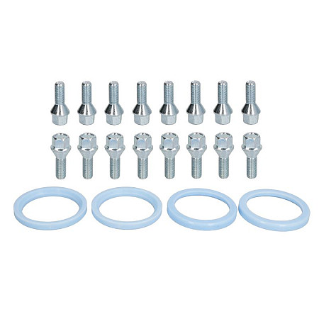 Trusa de montare a jantei de aliaj Fitting kit F 72x566 B M12x15x27 K17 1 kit / 4 wheels - B/N qty 16 MAK MAK 8000000511