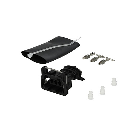 Stecher Mufa de metalica numar pini: 3 forma mufa: dreptunghiular pentru lampi indicatoare RVI VIGNAL VALD13877