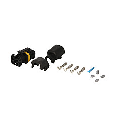 Stecher Mufa de metalica numar pini: 4 forma mufa: dreptunghiular pentru halogeni MAN TGA TGS I TGX I 04.00- TRUCKLIGHT 7811672C