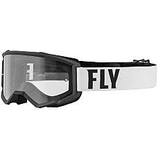 Ochelari de soare si protectie Motorcycle goggles FLY RACING FOCUS colour neagra/white size OS FLY FLY 37-51146