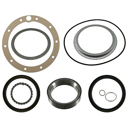 Set garnituri, butuc roata Kit reparatie butuc roata MERCEDES ACTROS ACTROS MP2 / MP3 ATEGO AXOR AXOR 2 ECONIC M902.903-OM926.990 04.96- FEBI BILSTEIN 21978