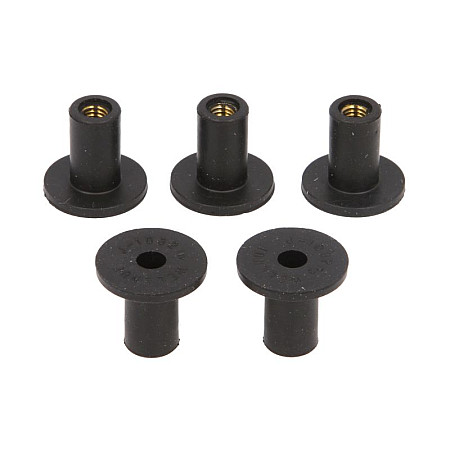 Elemente de asamblare moto Mounting elements 178x95x191 M5x0.8 5 pcs. set deflector nut TOURMAX WEN-005