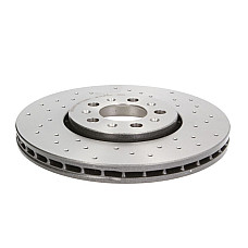 Disc frana Brake disc BREMBO Xtra 1pcs Drilled front  L/R outer diameter 288 mm thickness 25 mm RVI MESSENGER AUDI A1 A3 SEAT CORDOBA IBIZA III IBIZA IV 0.9-Electric 10.85- BREMBO 09.7010.2X