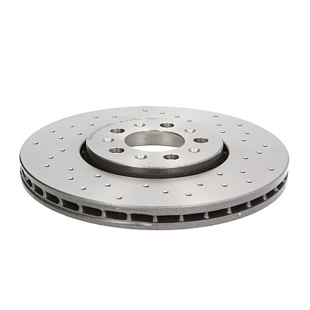Disc frana Brake disc BREMBO Xtra 1pcs Drilled front  L/R outer diameter 288 mm thickness 25 mm RVI MESSENGER AUDI A1 A3 SEAT CORDOBA IBIZA III IBIZA IV 0.9-Electric 10.85- BREMBO 09.7010.2X