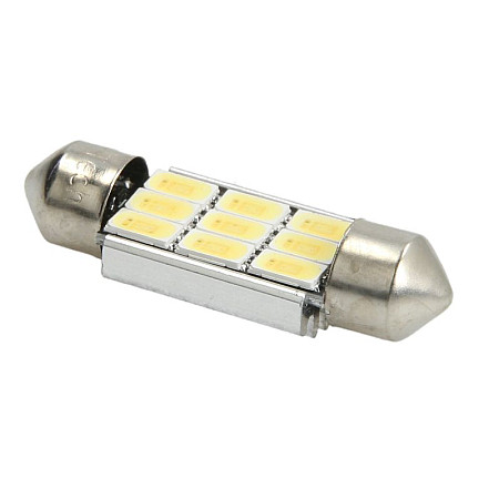 Bec incandescent LED light bulb LED 1pcs C5W 12V max. 32W light colour warm white max. 5000K socket type SV85 length: 36mm no road approval for vehicles with CAN-Bus M-TECH TULB815WW-01B