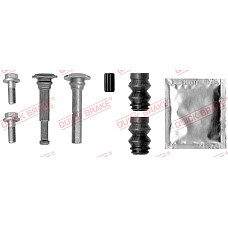 Set bucsi de ghidaj, etrier frana Kit reparare etrier Fata Dreapta/Stanga MERCEDES VIANO W639 VITO / MIXTO W639 VITO W639 CITROEN C1 C1 II XSARA HONDA CR-V III OPEL AGILA 1.0-Electric 02.98- QUICK BRAKE QB113-1384X