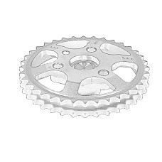 Roata dintata, antrenare lant distributie 646 050 pinion 01 49 / / arborele cu came motorul OM 646 PB OE MERCEDES 646 050 01 49