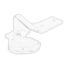 Suport radiator Radiator brackets support bottom L  ALFA ROMEO GIULIA 2.0 08.16- OE FIAT 50541799