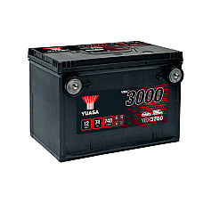 Acumulator Pornire Baterie YUASA 12V 74Ah 740A YBX3000 SMF L+ standard 260x181x185 B01 incepand YBX3780