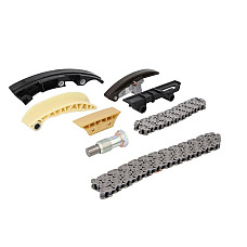 Chit lant de distributie Timing set chain + elements no wheels AUDI A3 TT PORSCHE CAYENNE SEAT ALHAMBRA LEON TOLEDO II VW EOS GOLF IV GOLF V MULTIVAN V NEW BEETLE PHAETON SHARAN 2.3/2.8/3.2 03.99-09.10 SWAG SW30945735