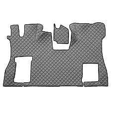 Covor compartiment picioare F-CORE pe intregul etaj podea plata scaun pasager convertibil cantitate in set 2 szt. material - piele matlasata eko culoare - gri SCANIA LPGRS 09.16- F-CORE F-CORE FL45 GRAY