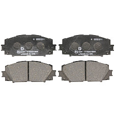 Set placute de frana Fata GREAT WALL VOLEEX C20R TOYOTA YARIS 1.0-1.8 08.05- DELPHI LP2006