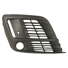 Grila ventilatie, bara protectie Acoperire bara fata Fata Dreapta cu gauri pentru lampa de ceata cu gauri pentru lumini de zi cu gauri pentru senzorii de parcare plastic negru  CITROEN SPACETOURER 04.16- 04.16- BLIC 5703-05-0561914P