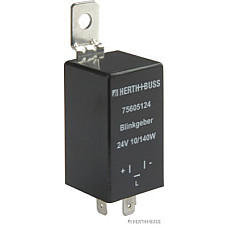 Modul semnalizare intrerupator indicator de trafic 24V numar pini: 3 140W MAN EM F90 HOCL L2000 LIONS CITY M 2000 L NL SG SU UL MERCEDES NG SETRA 300 VW L 80 08.73- HERTH+BUSS PARTI ELECTRICE 75605124