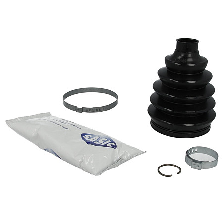 Ansamblu burduf, articulatie planetara Burduf cauciuc cap planetara Fata/exterior fi: 24/80 lungime120 set DACIA LODGY FORD C-MAX FOCUS II FOCUS III MINI R50 R53 R52 COUNTRYMAN R60 1.4D-2.0 03.02- SASIC SAS1904031