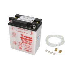 Acumulator Pornire yuasa Acumulator 12V 12Ah 165a dimensiunea socul de curent 136x82x162 cantitate de electrolit 0.75 poli + / aerisire P / L YUASA YB12AL-A2 YUASA