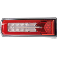 Stop spate Rear lamp L LED 24V with indicator fog light reversing stop parking plate lighting reflector side clearance fits MERCEDES ACTROS MP4 MP5 ANTOS 0300 HERTH+BUSS PARTI ELECTRICE 83840021
