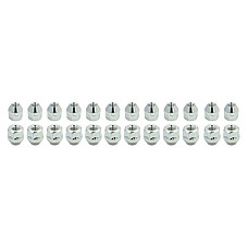 Trusa de montare a jantei de aliaj Fitting kit NUT-KIT N M12x15 K21 OPEN 1 kit / 4 wheels - B/N qty 24 MAK MAK 8050000905