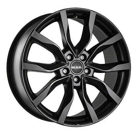 Janta aliaj PKW Verificati kit-ul de montare al jantei 65x16 5x1143 CH 76 ET: 40 Janta aluminiu  MERCEDES A V177 A W168 A W169 A W176 A W177 01.70- MAK Highlands W Negru mat MAK F6560KOMB40FF