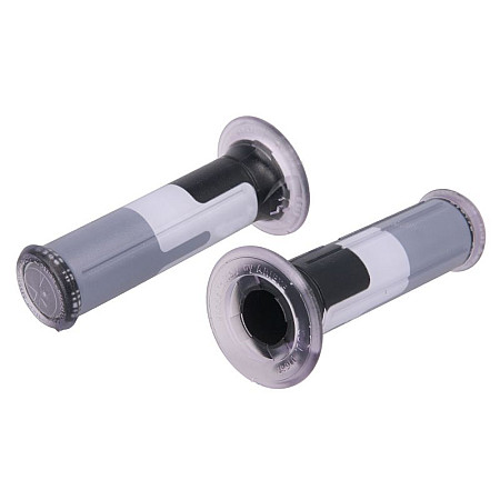 Miner Grips ghidon diametru 22 24mm lungime 120mm Culoare drum negru gri Harri's buc ARIETE 01687 BGN