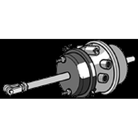 Cilindru de pretensionare Servomotor frana Spate Dreapta/Stanga 24/30 cursa: 76mm/76mm M16x15mm 250 tambur MAN E2000 F2000 F90 MERCEDES ACTROS ACTROS MP2 / MP3 ATEGO AXOR AXOR 2 MK NG 07.87- KNORR BX 7523