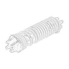 Arc, pedal ambreiaj Arcul pedalei ambreiajului CITROEN C5 II PEUGEOT 407 05.04- OE PEUGEOT 214872