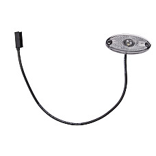 Lampa gabarit ASPOCK FLATPOINT al II-lea marcator de lampa alb led-uri 05 m cablu ASPOCK A31-6904-017