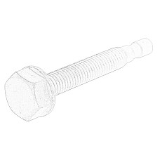 Suport roata de rezerva Spare wheel brackets bolt two-piece NISSAN NV300 PRIMASTAR OPEL VIVARO A VIVARO B RENAULT TRAFIC II TRAFIC III 02.01- OE RENAULT 82 00 690 966