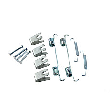 Set accesorii, saboti frana parcare Set de montaj pantofi de frana LUCAS LAND ROVER DISCOVERY III DISCOVERY IV RANGE ROVER SPORT I RANGE ROVER SPORT II 2.0-5.0 07.04- QUICK BRAKE QB105-0023