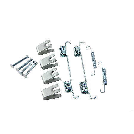 Set accesorii, saboti frana parcare Set de montaj pantofi de frana LUCAS LAND ROVER DISCOVERY III DISCOVERY IV RANGE ROVER SPORT I RANGE ROVER SPORT II 2.0-5.0 07.04- QUICK BRAKE QB105-0023
