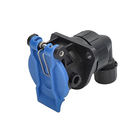 Dulie Plug-in socket EBS number of pins/number of active pins 7 24V angular screwed contacts PHILLIPS B101-3-2-01-3004